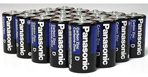 Paquete De 24 Baterías Panasonic Super Heavy Duty D De Lote 