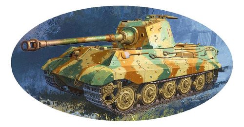 Tanque De Guerra Alemán King Tiger Academy 1:72