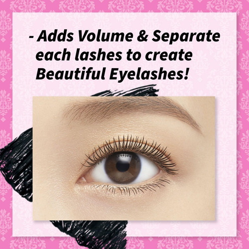 Máscara Heroine Make Volume & Curl Advanced Film 01 Jet Blac