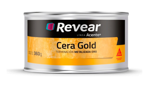 Cera Revear Metal Efecto Metalizado Gold Oro | 360gr