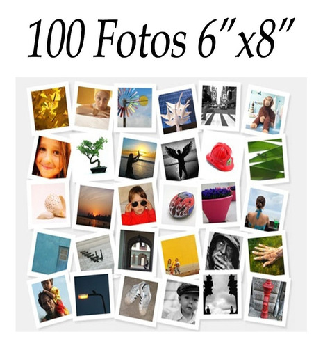 Impresión 135 Fotos Tamaño 6 X8   Papel Fotográfico