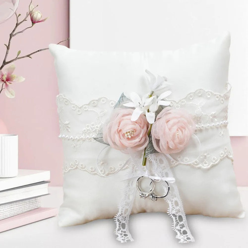 Para R Anillos De Boda Almohada Joyería Almohada Cojín