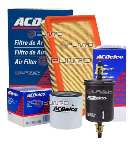 Kit 3 Filtros Meriva 1.8 8v 2007 2008 2009 2010 2011 2012