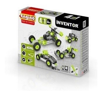 Juguete Didactico Engino Auto Inventor 4 Modelos En 1 0431