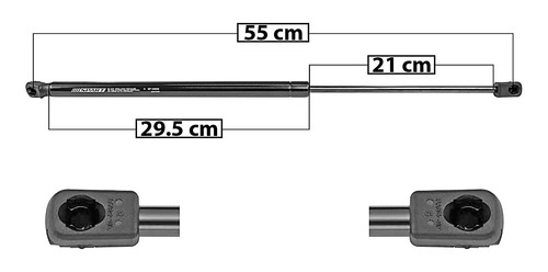 Amortiguador 5a Puerta Izq/der Spart P/ Kia Sportage 17 A 20