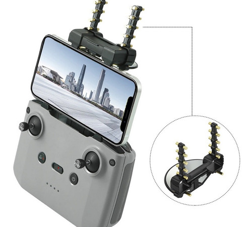Imagen 3 de 7 de Antena Para Control Remoto De Drone Mavic Air 2 (5.8ghz)