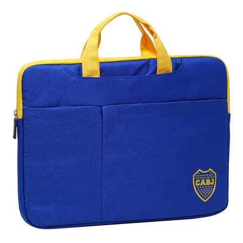 Imagen 2 de 6 de Bolso Porta Notebook Boca Juniors