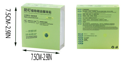 Parche Repelente De Mosquitos Z Sting Plant Oil Explosion Be