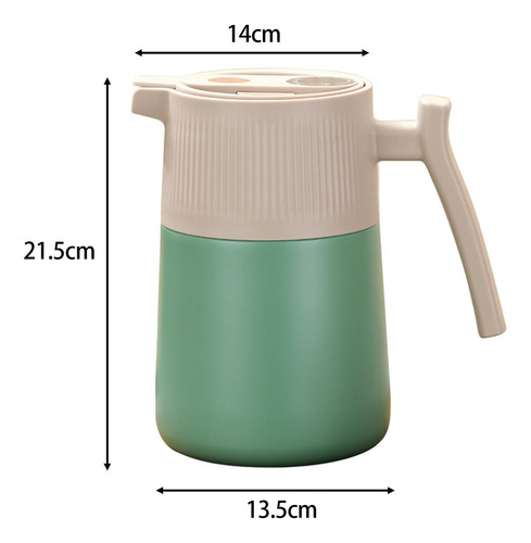 Jarra Térmica Para Café, Jarra De Acero Inoxidable De 1,8