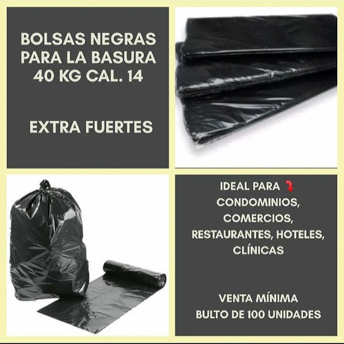 Bolsas 40 Kg Calibre 14