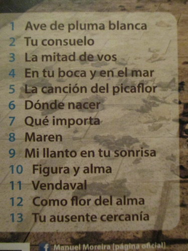 Imagen 3 de 3 de Manuel Moreira - Niño (0727227302479)