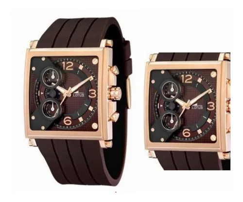 Reloj lotus cuadrado new arrivals