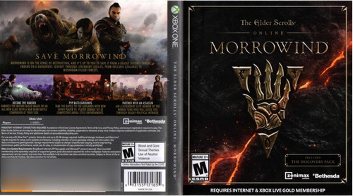 The Elder Scrolls Morrowind Xbox One