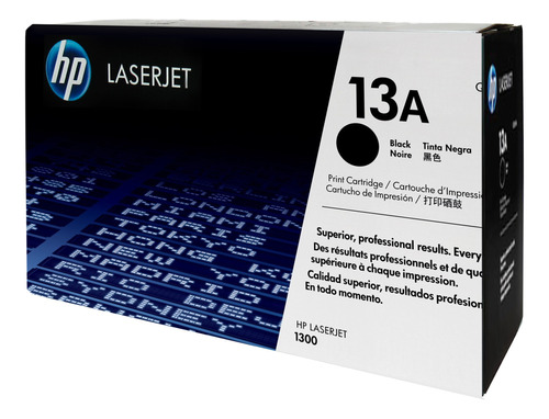 Cartucho De Toner Hp 13a (q2613a) Negro, 100% Original