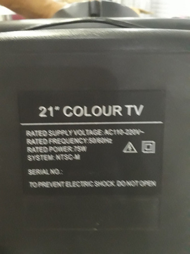 Imagen 6 de 8 de Televisor Culon De 21 Pulgadas Sharp Sin Control