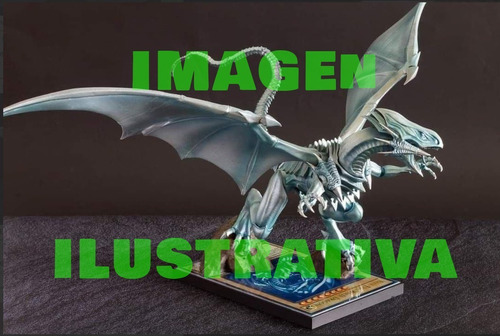 Yu-gi-oh! Blue Eyes White Dragon Archivos Stl Impresión 3d