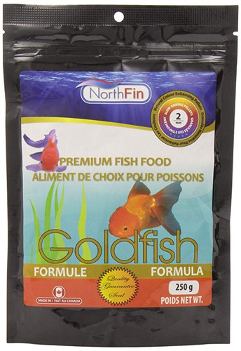 Northfin Alimentación Goldfish Fórmula 2 Mm De Pellets De 25