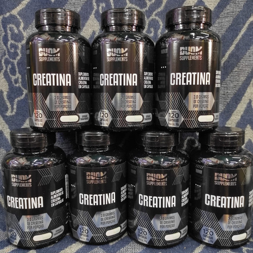 Creatina 120 Cápsulas (duom) Sabor Natural