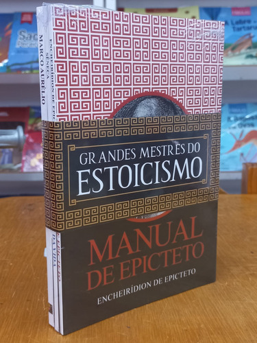 Livro Coleção Grandes Mestres Do Estoicismo - Encheirídion De Epicteto, Sêneca E Marco Aurélio [2023]