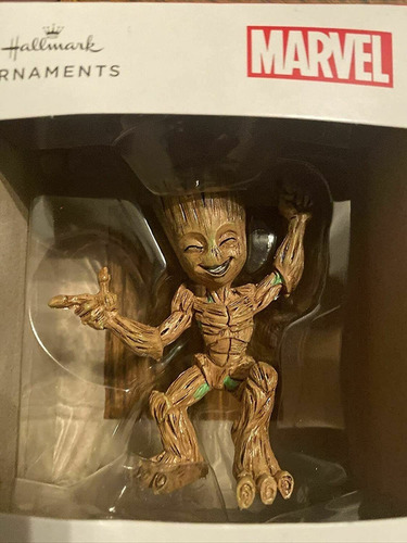 Hallmark Marvel Groot - Adorno De Navidad (2021, 1 Condición