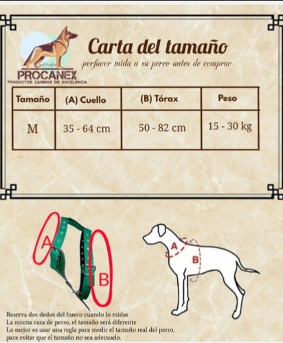 Pechera De Nylon Ajustable Para Perro Mediano Negro M Liso