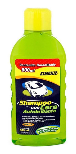 Shampoo Cera Autobrillante 500 Ml Simoniz