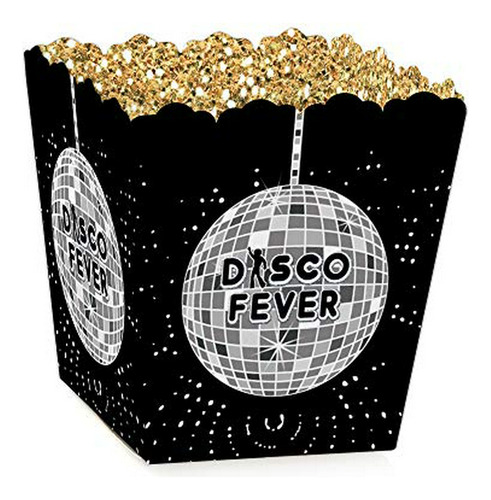 Cajas De Fiestas Disco 70's - Set De 12