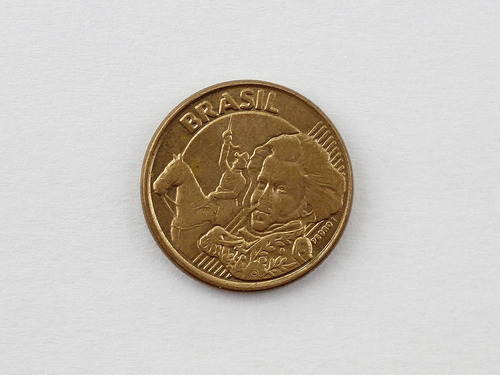 Moneda De Brasil - 10 Centavos - 2008