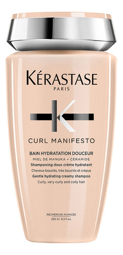 Shampoo Kérastase Paris Curl Manifesto Bain Hydratation Douceur 250 Ml