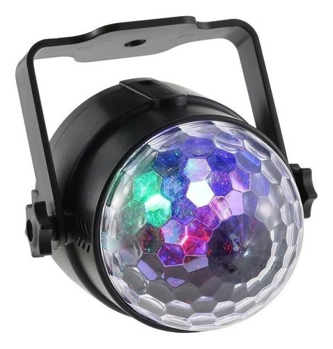 Bola De Luces Led Rgb Audioritmica Discoteca Movimiento Ax
