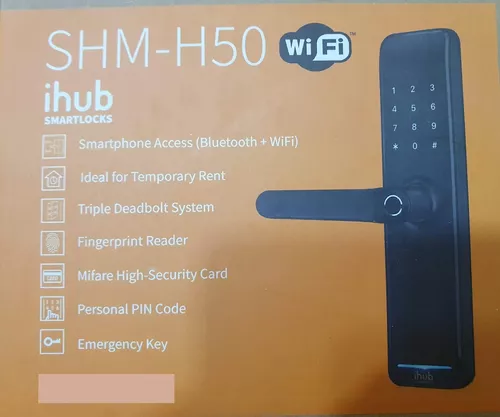 Cerradura Electronica Ihub H30 Bluetooth Huella Clave App