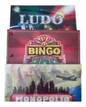 Comprar Juego De Mesa Ludo, Monopolio, Bingo 100% Reciclable.