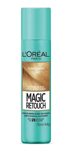 Loreal Magic Retouch Spray Temporal X75ml Rubio Claro