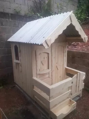 Projeto Casinha De Madeira De Criança Boneca