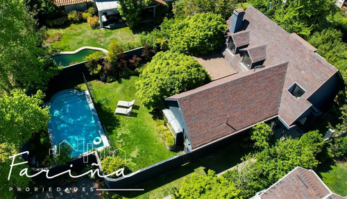 Linda Casa En Condominio, 4d + 3b, Lo Barnechea