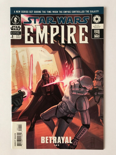 Star Wars Empire #1 Darth Vader Dark Horse Comics 2004 (Usado)