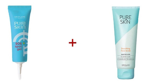 Set: Pure Skin Exfoliante+ Sos Spot, Gel Vs. Imperfecciones 