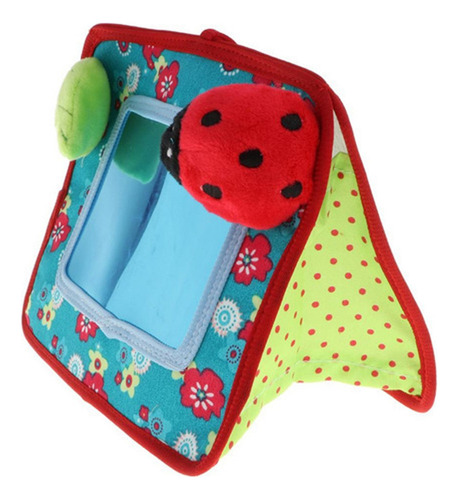 A Baby Floor Mirror Toy And Throw Toy