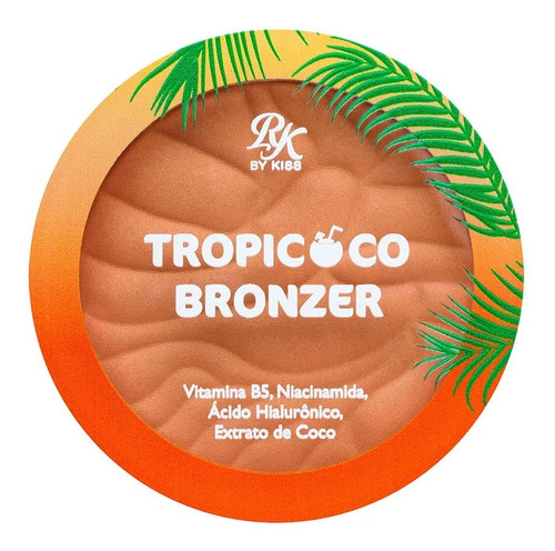 Pó Tropicoco Bronzer Sombra E Água Fresca Rk By Kiss