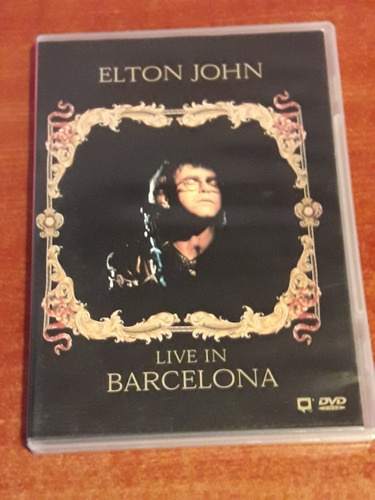 Dvd Video Elton John En Vivo Barcelona (bien Cuidado)