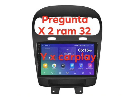 Estereo Dodge Journey 12 19 Pantalla Android Radio Wifi Bt