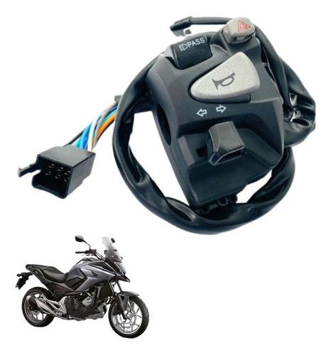 Punho Luz Nc 750/700 Com Plug Adaptavel Titan 160 Fan Start