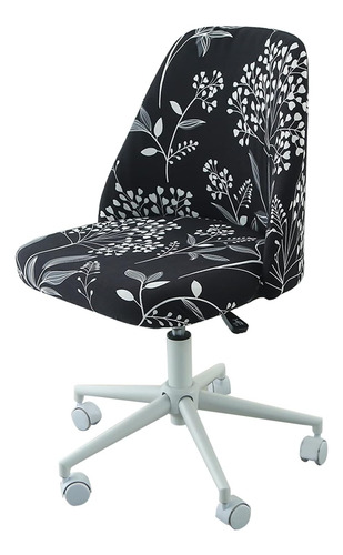 Funda Para Silla De Escritorio Con Respaldo Medio, Tapizada,