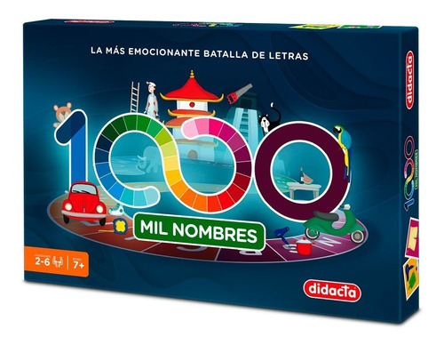 1000 Nombres - Juego De Mesa Mil Nombres - Batalla De Letras