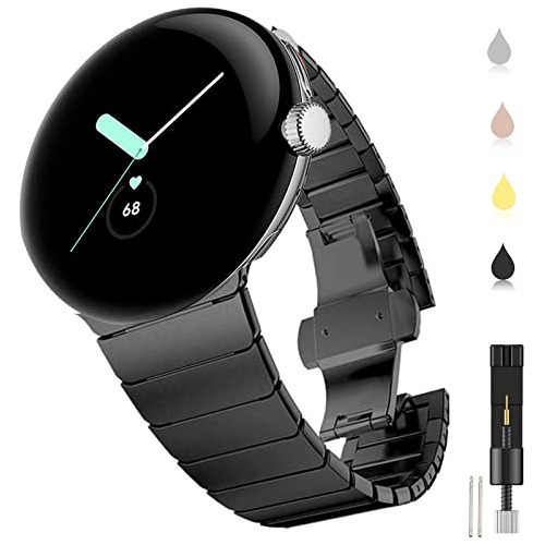 Banda De Acero Inoxidable Para Google Pixel Watch