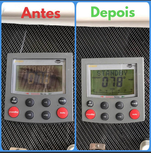 Imagem 1 de 5 de Conserto De Display De Navegação Marítima Gps