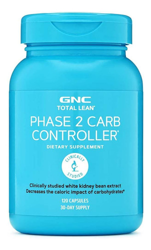 Controlador De Carbohidratos Gnc Total Lean Phase 2 | Dismi
