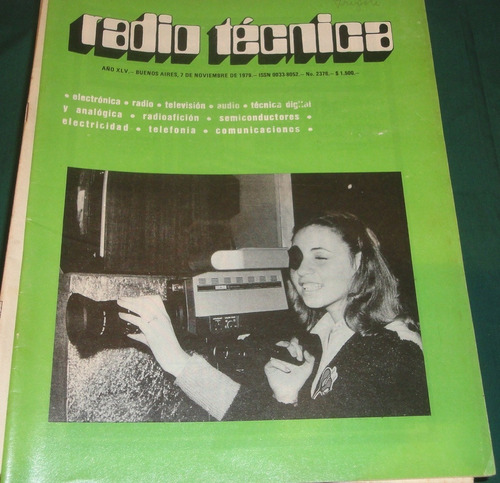 Revista Radiotecnica- Nro 2376 - Noviembre 1979