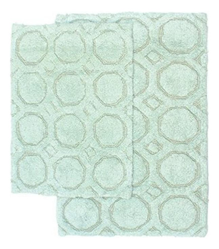 Juego De Alfombras De Baño Homewear Hartford, Sea