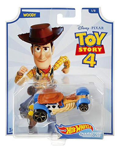 Coches De Personajes De Hot Wheels | Toy Story 4 Woody